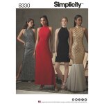 Patron simplicity s8330. p5 - robe soire 40 - 48 - simplicity - mondial tissus