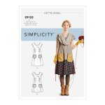 Patron simplicity s9122 - tunique robe femme 'granny chic' 34 - 36 et 50 - 52 - simplicity - mondial ...