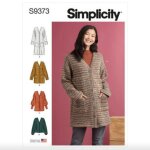 Patron simplicity s9373 - cardigans en tricot femme xxs - xxl - simplicity - mondial tissus