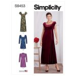 Patron simplicity s9453. h5 - robe femme 34 - 42 - simplicity - mondial tissus