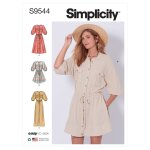 Patron simplicity s9544. u5 - robe, pull jupes femme 44 - 52 - simplicity - mondial tissus