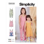 Patron simplicity 9558 combinaison barboteuse et jumper imitation portefeuille - simplicity - mondial ...