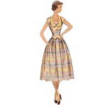 Patron simplicity s9676. u5 - robe deux pices vintage 44 - 52 - simplicity - mondial tissus