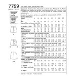 Patron simplicity s1370. d5 - short jupette 38 - 46 - simplicity - mondial tissus