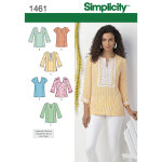 Patron simplicity s1461. bb - tunique 48 - 56 - simplicity - mondial tissus