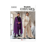Patron simplicity s3030. aa - costumes de dguisement pour hommes 44 - 52 - simplicity - mondial tissus ...