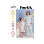 Patron simplicity s3045. hh - hauts, chemises et pantalons pour enfants 3 - 6 ans - simplicity - mondial ...
