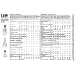 Patron simplicity s8289. d5 - robe soire 32 - 40 - simplicity - mondial tissus