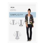 Patron simplicity s9124. a - kimono femme 32 - 54 - simplicity - mondial tissus