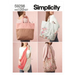 Patron simplicity s9298. os - sacs cabas t. u - simplicity - mondial tissus