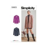 Patron simplicity s9825. y5 - vestes dames 46 - 54 - simplicity - mondial tissus