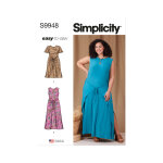 Patron simplicity s9948. w2 - robe en maille 48  56 - simplicity - mondial tissus