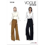 Patron v2138h5 pantalon pour femme du 34 au 42 - vogue - vogue - mondial tissus