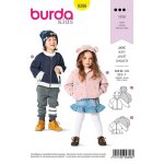 Patron veste pour enfant - burda 9306 - burda - mondial tissus