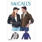 Patron mccall's 7637xm veste bomber mixte du l au xxl - mccall's - mondial tissus