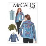 Patron mccall's m7729e5 pantalon, veste femme 42 - 50 - mccall's - mondial tissus
