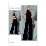 Patron vogue 1524e5 combinaison femme dos ouvert et band par rebecca vallance custom fit - du 42 au ...