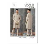 Patron vogue 1911y - manteau ample du 32 au 42 - vogue - mondial tissus