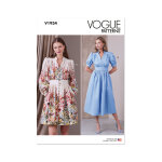 Patron vogue 1934b5 robe chic femme 34 - 42 - vogue - mondial tissus