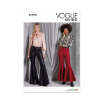 Patron vogue 1974u5 - pantalon �vas� du 44 au 54 - vogue - mondial tissus
