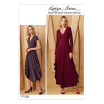 Patron vogue 9268os patron robe de kathryn brenne - du 32 au 54 - vogue - mondial tissus