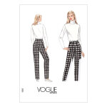 Patron vogue v10036 pantalon femme 34 - vogue - mondial tissus