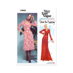 Patron vogue v2000u5 femme robe portefeuille 44 au 52 - vogue - mondial tissus