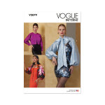 Patron vogue v2079a bolro xs au xl - vogue - mondial tissus