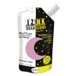 Peinture textile 3d izink diamond glow phospho rose pastel 60ml - aladine - mondial tissus