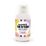 Peinture textile blanc pot 50ml - origine france - graine crative - mondial tissus