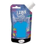 Peinture textile a pigment bleu - aladine - mondial tissus