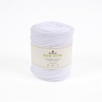 Pelote de fil eco vita t - shirt blanc fibres recycles dmc - dmc - mondial tissus