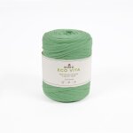 Pelote de fil eco vita t - shirt vert fibres recycles dmc - dmc - mondial tissus