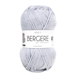 Pelote de fil  tricoter idal 4 gris perle - bergre de france - bergre de france - mondial tissus