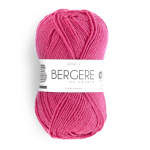 Pelote de fil  tricoter idal 4 magenta - bergre de france - bergre de france - mondial tissus