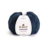 Pelote de fil  tricoter ankara bleu - dmc - dmc - mondial tissus