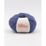 Pelote de fil  tricoter baby doll bleu pervenche - phildar - phildar - mondial tissus