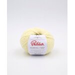 Pelote de fil  tricoter baby doll jaune - phildar - phildar - mondial tissus