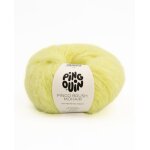 Pelote de fil  tricoter brush mohair anis - pingouin - pingouin - mondial tissus