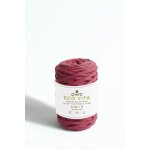 Pelote de fil  tricoter eco vita 12 - coton recycl fuchsia n43 - dmc - mondial tissus