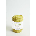 Pelote de fil  tricoter eco vita 12 - coton recycl jaune n91 - dmc - mondial tissus