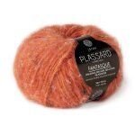 Pelote de fil  tricoter fantasque orange 130 m - plassard - plassard - mondial tissus