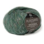 Pelote de fil  tricoter fantasque vert bouteille 130 m - plassard - plassard - mondial tissus