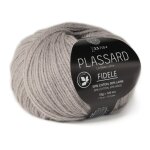 Pelote de fil � tricoter fid�le gris clair 140 m - plassard - plassard - mondial tissus