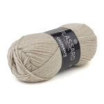 Pelote de fil � tricoter gagnante beige - plassard - plassard - mondial tissus