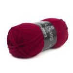 Pelote de fil  tricoter gagnante rouge vermillon - plassard - plassard - mondial tissus