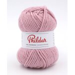 Pelote de fil  tricoter partner 6 rose - phildar - phildar - mondial tissus