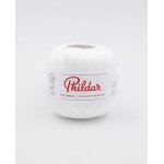 Pelote de fil  tricoter perle 5 blanc - phildar - phildar - mondial tissus