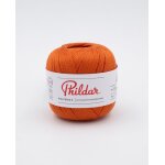 Pelote de fil � tricoter perle 5 carotte - phildar - phildar - mondial tissus