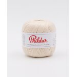Pelote de fil � tricoter perle 5 ivoire - phildar - phildar - mondial tissus